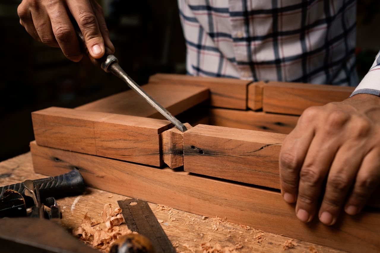 Handcrafted Bookshelf